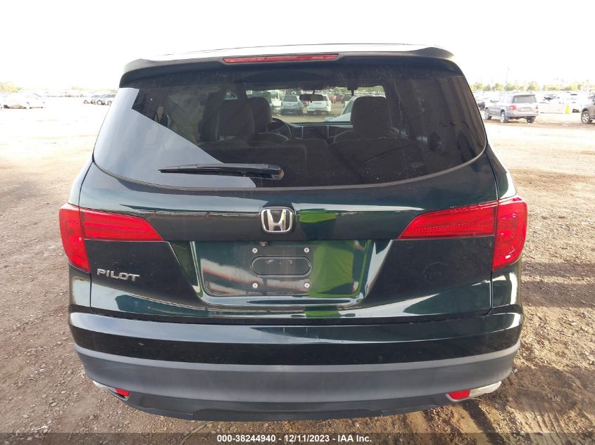 2018 HONDA PILOT LX - 5FNYF5H1XJB031691