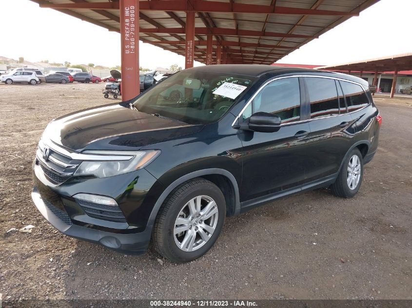 2018 HONDA PILOT LX - 5FNYF5H1XJB031691