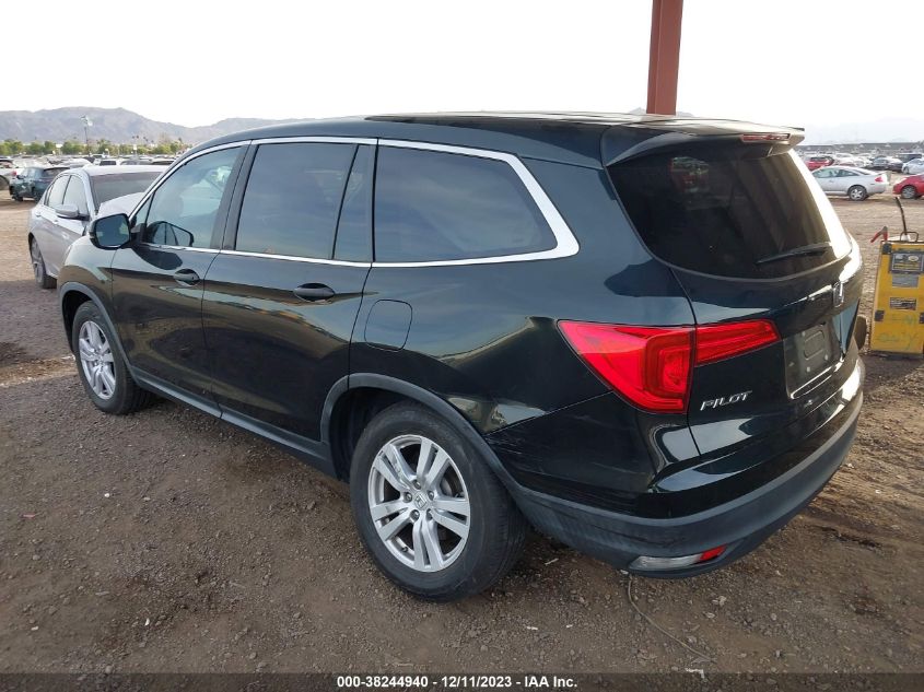 2018 HONDA PILOT LX - 5FNYF5H1XJB031691