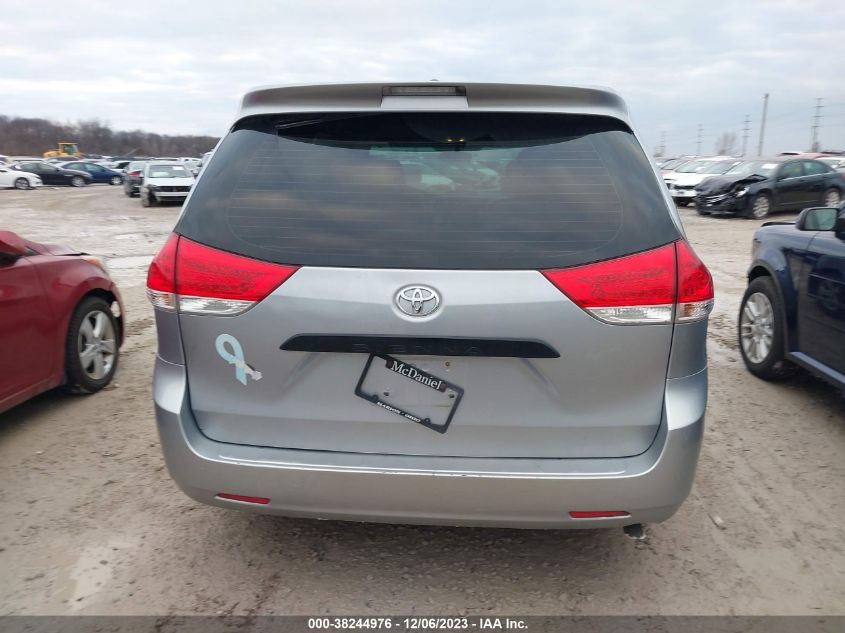 2014 TOYOTA SIENNA L V6 7 PASSENGER - 5TDZK3DC6ES456466