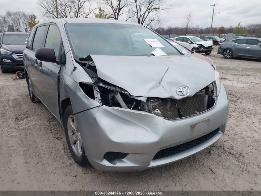 2014 TOYOTA SIENNA L V6 7 PASSENGER - 5TDZK3DC6ES456466