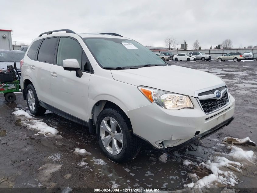 2016 SUBARU FORESTER 2.5I PREMIUM - JF2SJAFC1GH490782