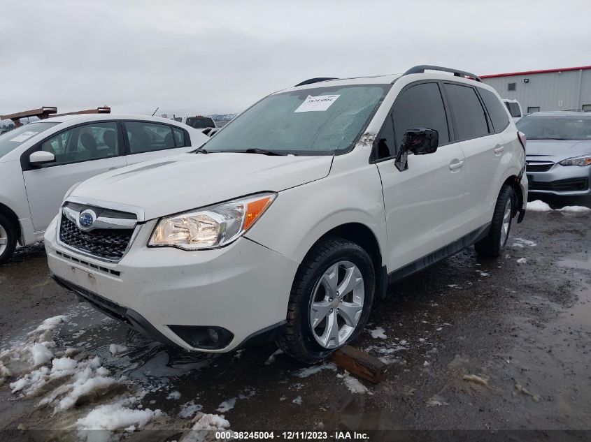 2016 SUBARU FORESTER 2.5I PREMIUM - JF2SJAFC1GH490782