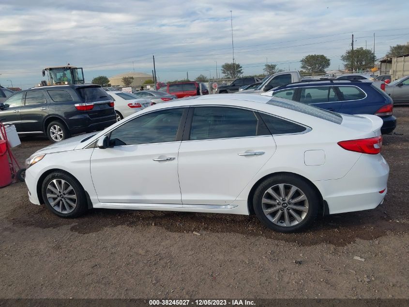 2016 HYUNDAI SONATA LIMITED - 5NPE34AF9GH320292