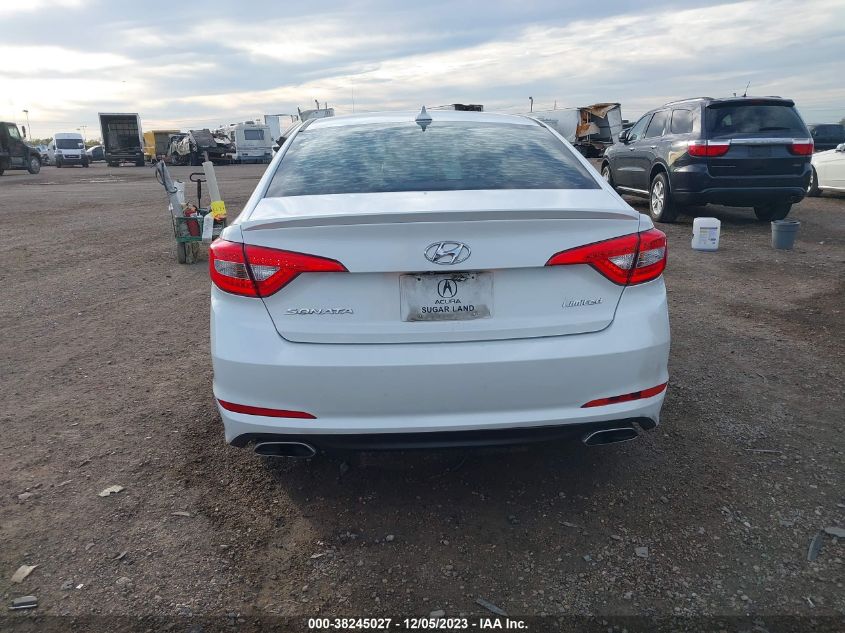 2016 HYUNDAI SONATA LIMITED - 5NPE34AF9GH320292