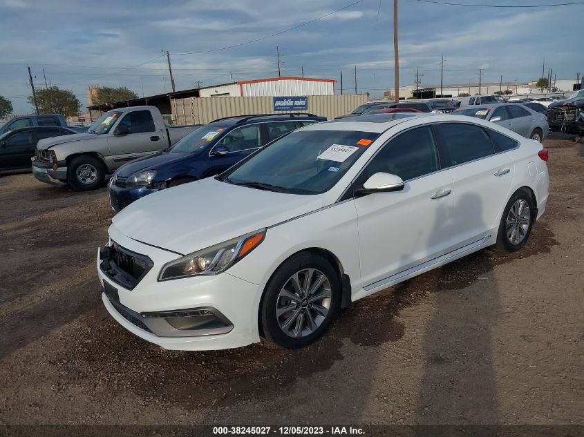 2016 HYUNDAI SONATA LIMITED - 5NPE34AF9GH320292