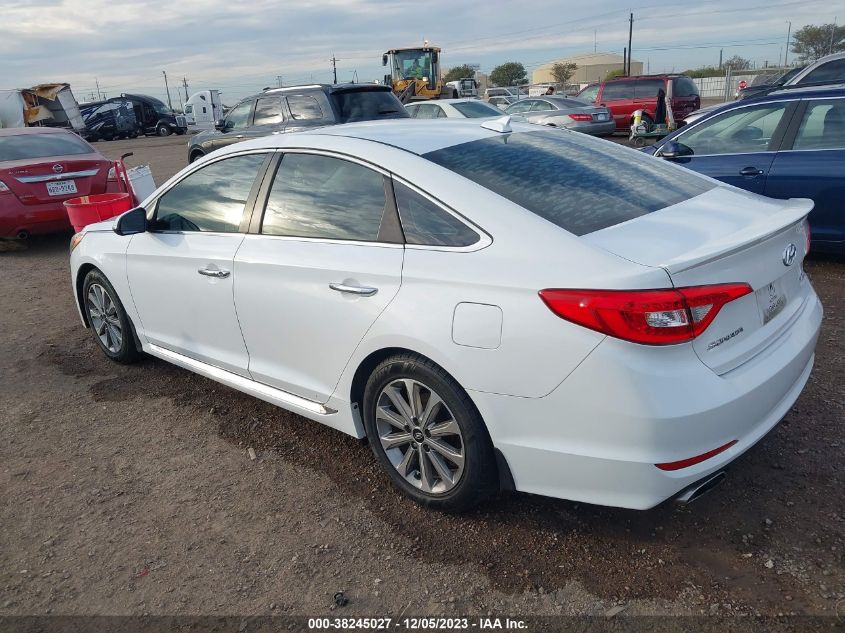 2016 HYUNDAI SONATA LIMITED - 5NPE34AF9GH320292