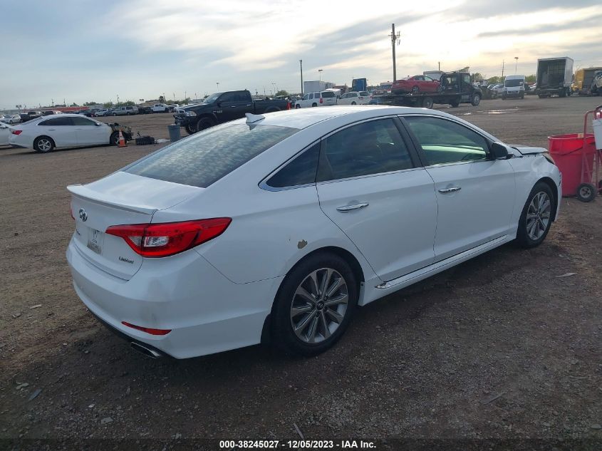 2016 HYUNDAI SONATA LIMITED - 5NPE34AF9GH320292