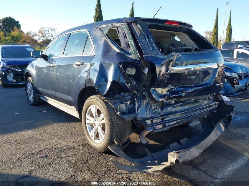 2015 CHEVROLET EQUINOX LS - 2GNALAEK7F1136836