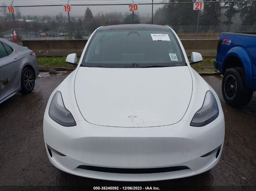 2023 TESLA MODEL Y - 7SAYGDEE0PF921580