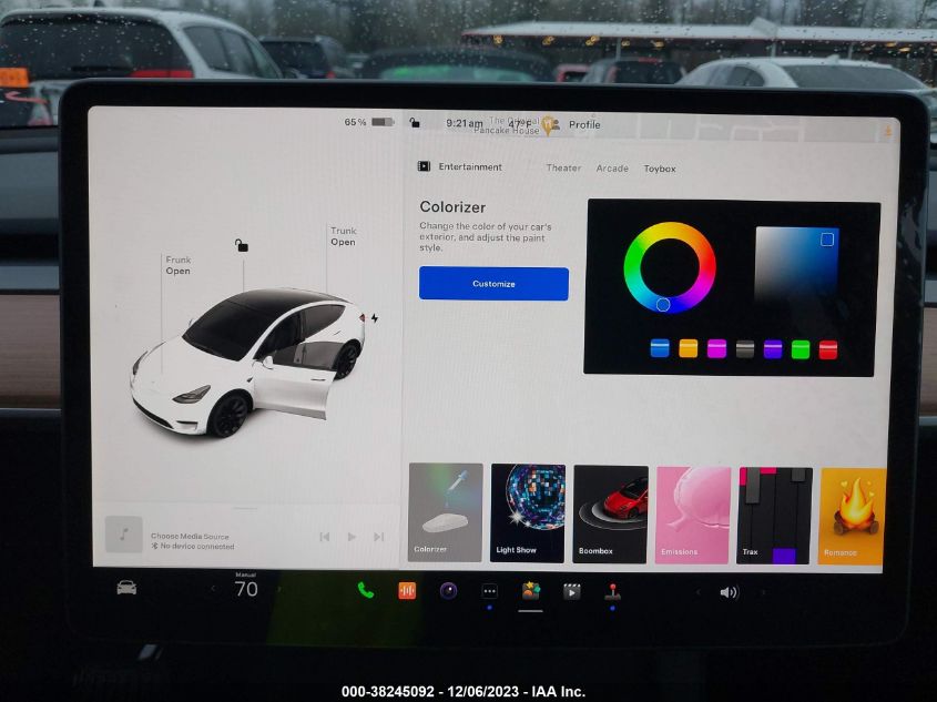 2023 TESLA MODEL Y - 7SAYGDEE0PF921580