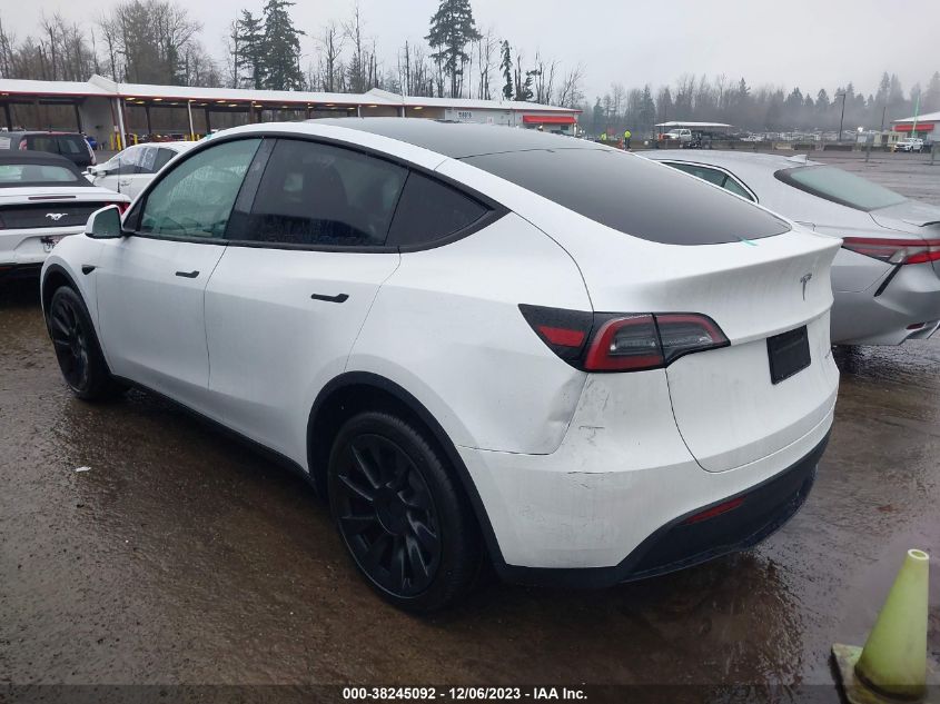 2023 TESLA MODEL Y - 7SAYGDEE0PF921580