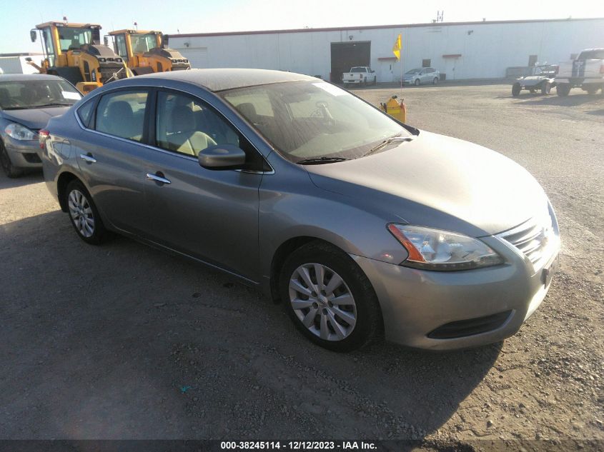 2013 NISSAN SENTRA S - 3N1AB7AP8DL797760