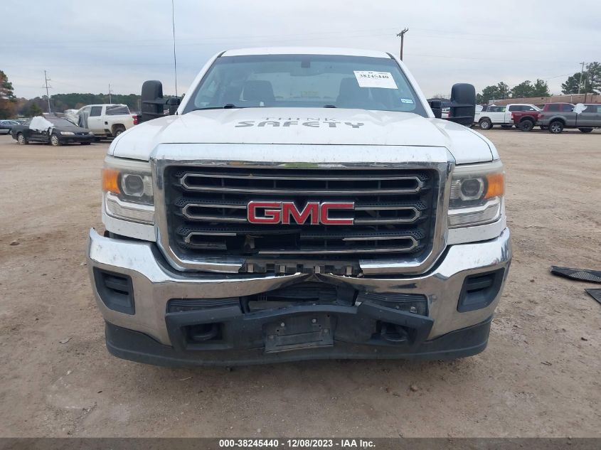 2015 GMC SIERRA 2500HD C2500 HEAVY DUTY - 1GT21XEG0FZ138243