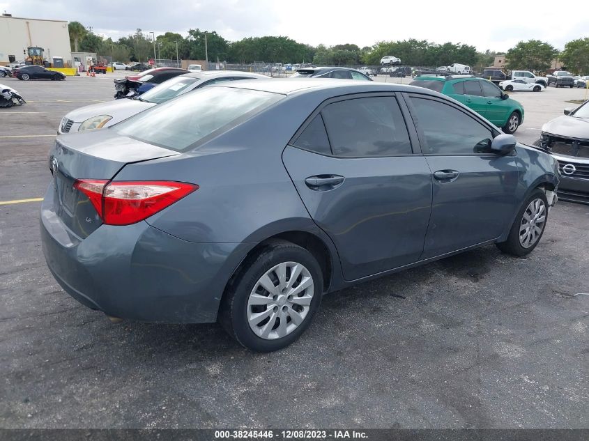 2017 TOYOTA COROLLA LE - 5YFBURHE8HP669605