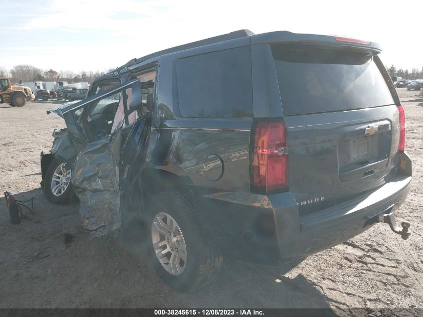 2020 CHEVROLET TAHOE 4WD LT - 1GNSKBKC4LR147063