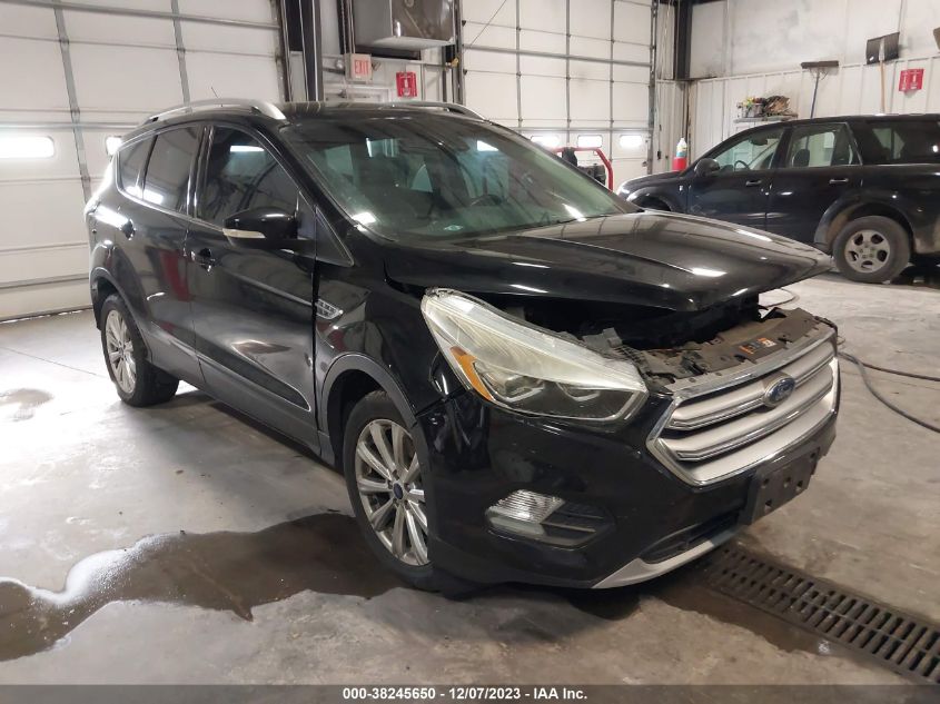 2017 FORD ESCAPE TITANIUM - 1FMCU9J9XHUD95422