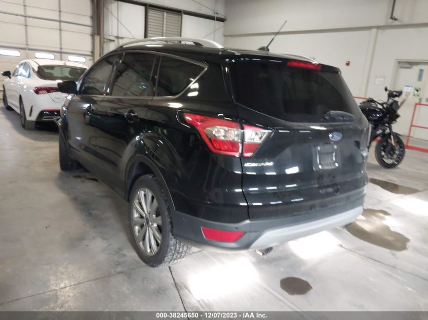 2017 FORD ESCAPE TITANIUM - 1FMCU9J9XHUD95422