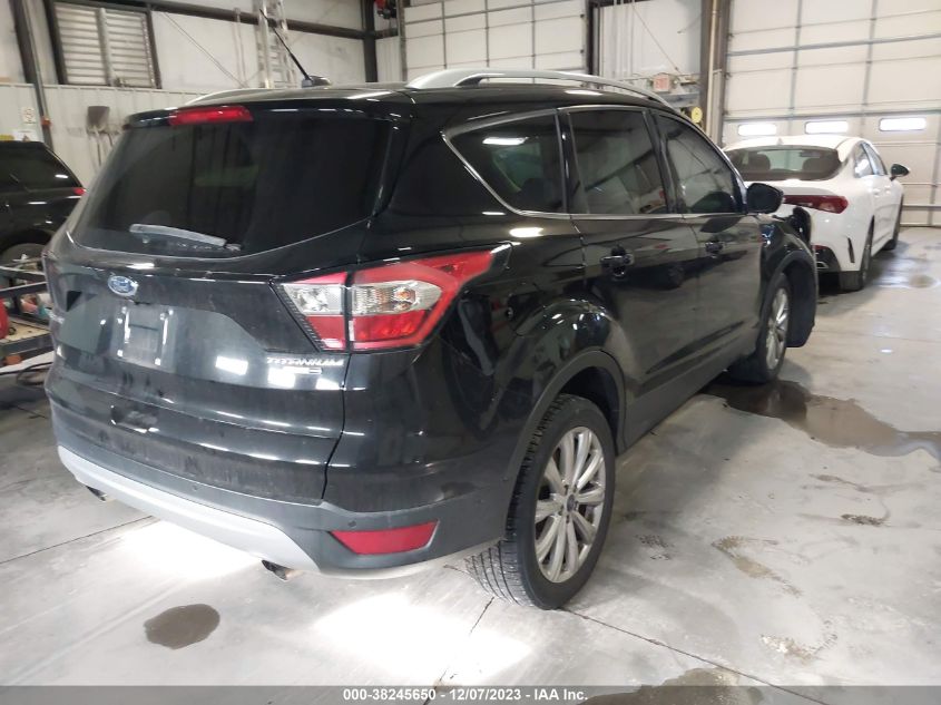 2017 FORD ESCAPE TITANIUM - 1FMCU9J9XHUD95422