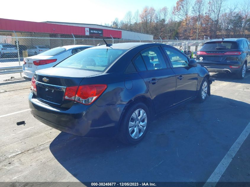 2014 CHEVROLET CRUZE LS AUTO - 1G1PA5SH4E7223273