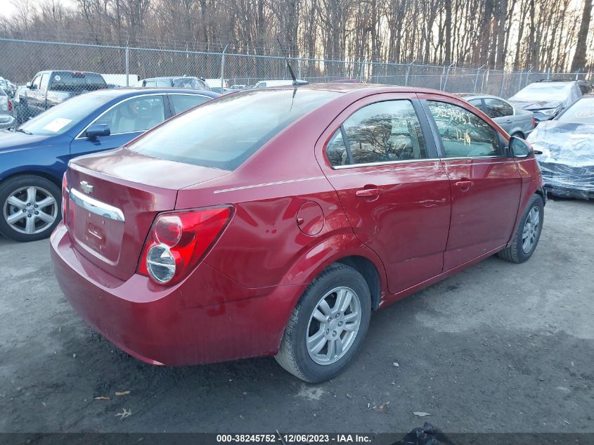 1G1JC5SGXE4116897 | 2014 CHEVROLET SONIC