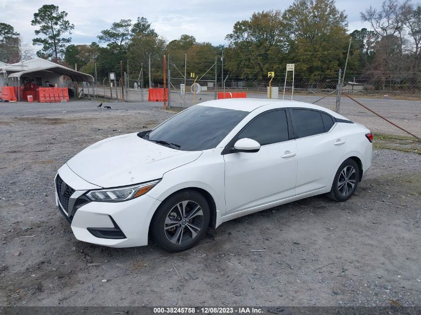 2021 NISSAN SENTRA SV XTRONIC CVT - 3N1AB8CVXMY227778