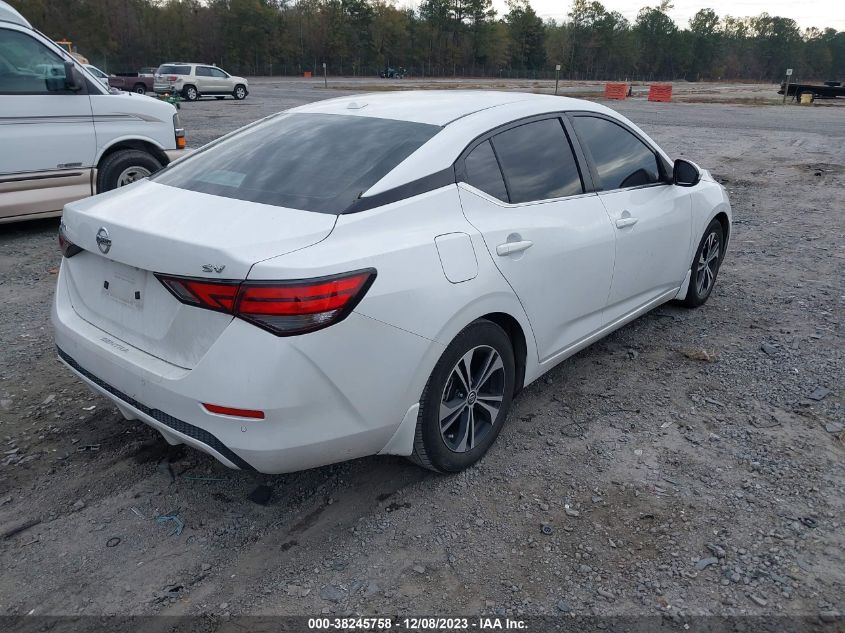 2021 NISSAN SENTRA SV XTRONIC CVT - 3N1AB8CVXMY227778