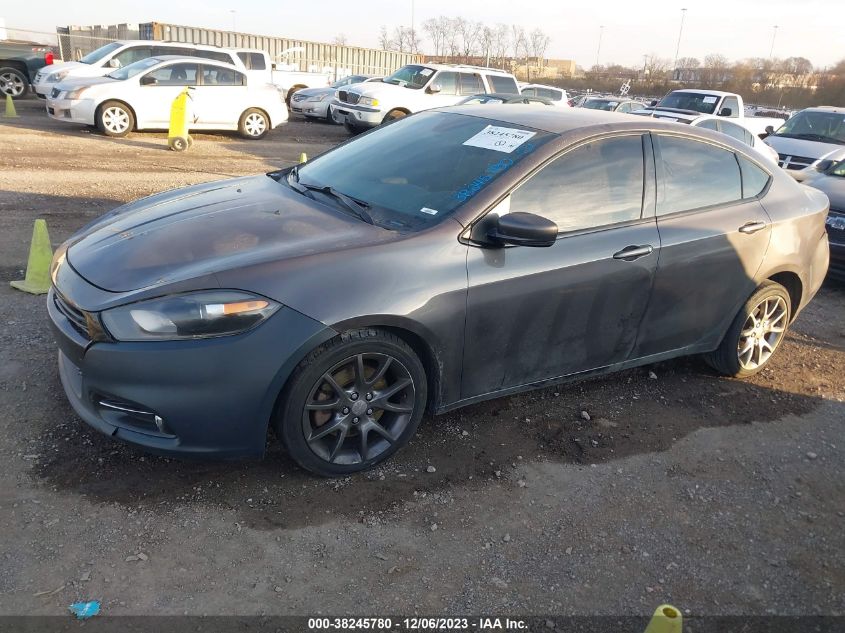 2015 DODGE DART SXT - 1C3CDFBB2FD132265