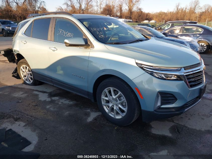 2022 CHEVROLET EQUINOX FWD LT - 2GNAXKEV3N6115102