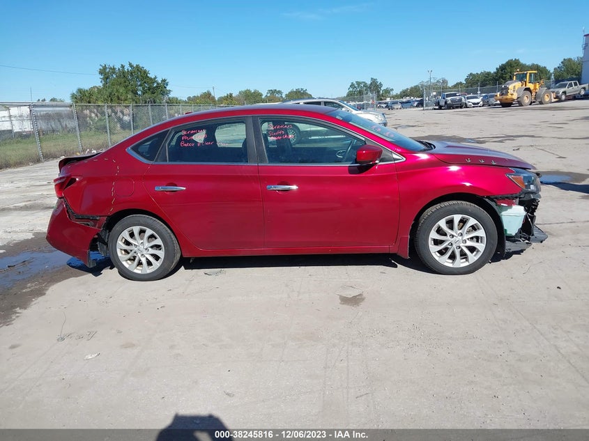 VIN 3N1AB7APXKY204478 2019 NISSAN SENTRA S/SV/SR/SL