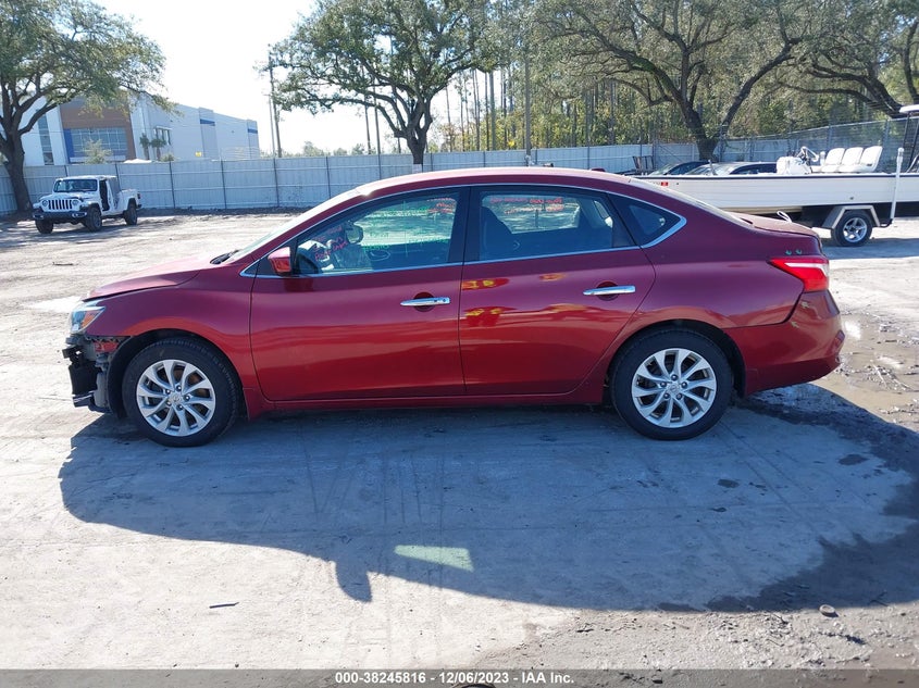 VIN 3N1AB7APXKY204478 2019 NISSAN SENTRA S/SV/SR/SL