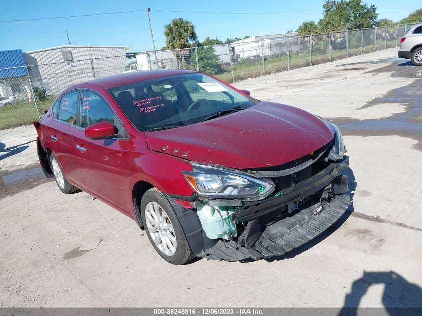 VIN 3N1AB7APXKY204478 2019 NISSAN SENTRA S/SV/SR/SL