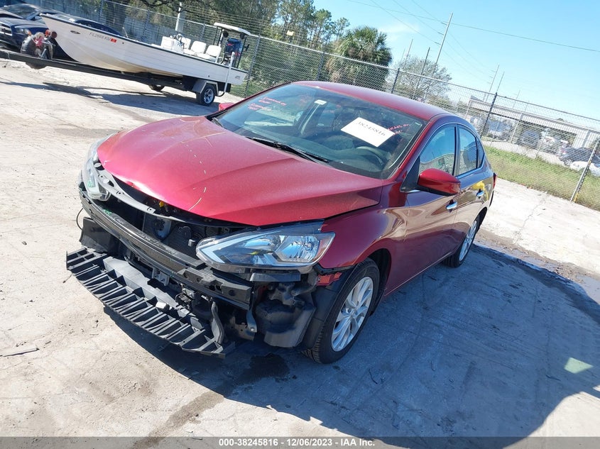 VIN 3N1AB7APXKY204478 2019 NISSAN SENTRA S/SV/SR/SL