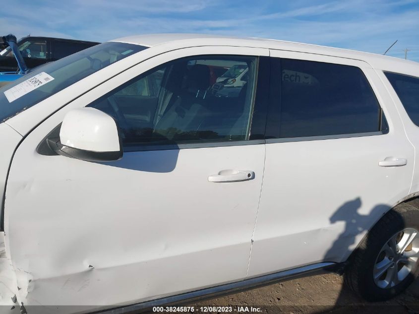 2013 DODGE DURANGO SXT - 1C4RDJAG8DC684393