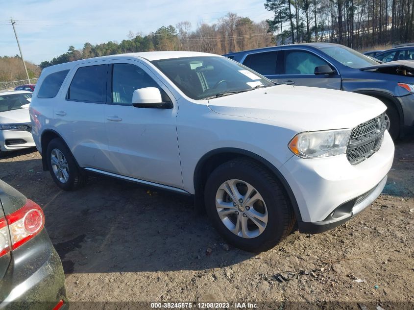 2013 DODGE DURANGO SXT - 1C4RDJAG8DC684393