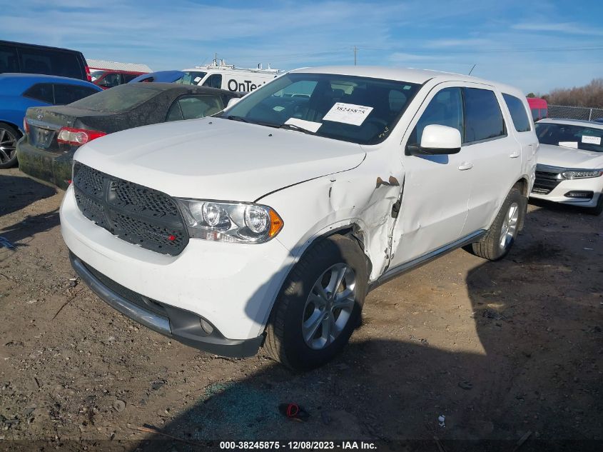 2013 DODGE DURANGO SXT - 1C4RDJAG8DC684393