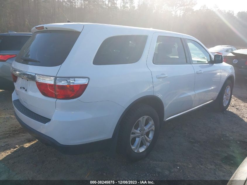 2013 DODGE DURANGO SXT - 1C4RDJAG8DC684393