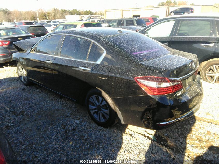 2017 HONDA ACCORD EX - 1HGCR2F78HA131915