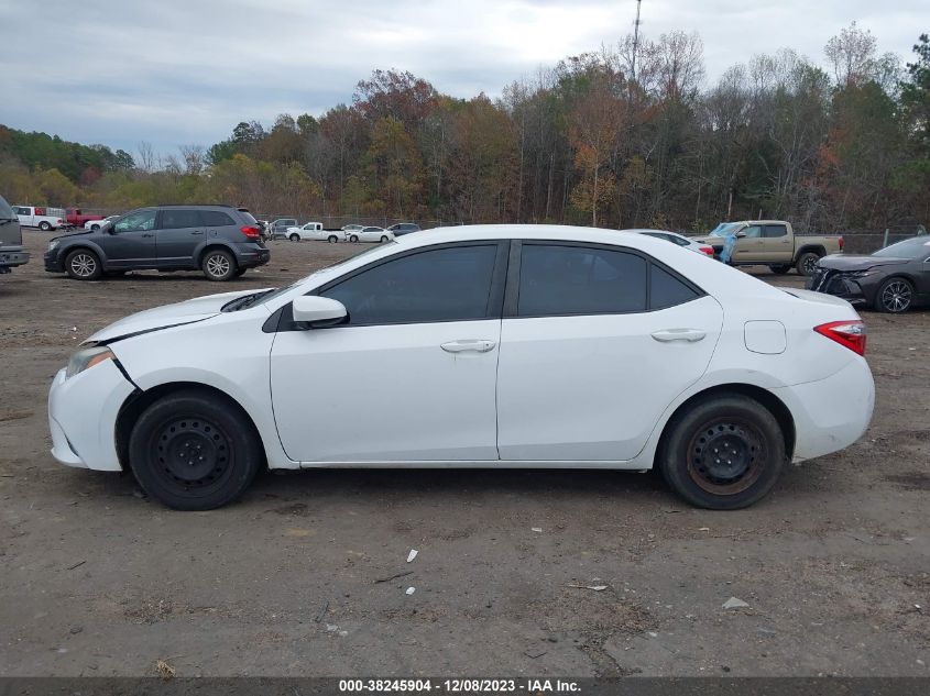 2015 TOYOTA COROLLA L/LE/LE PLS/PRM/S/S PLS - 2T1BURHE8FC393472