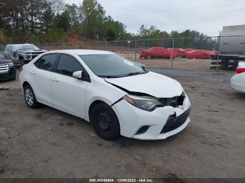 2015 TOYOTA COROLLA L/LE/LE PLS/PRM/S/S PLS - 2T1BURHE8FC393472