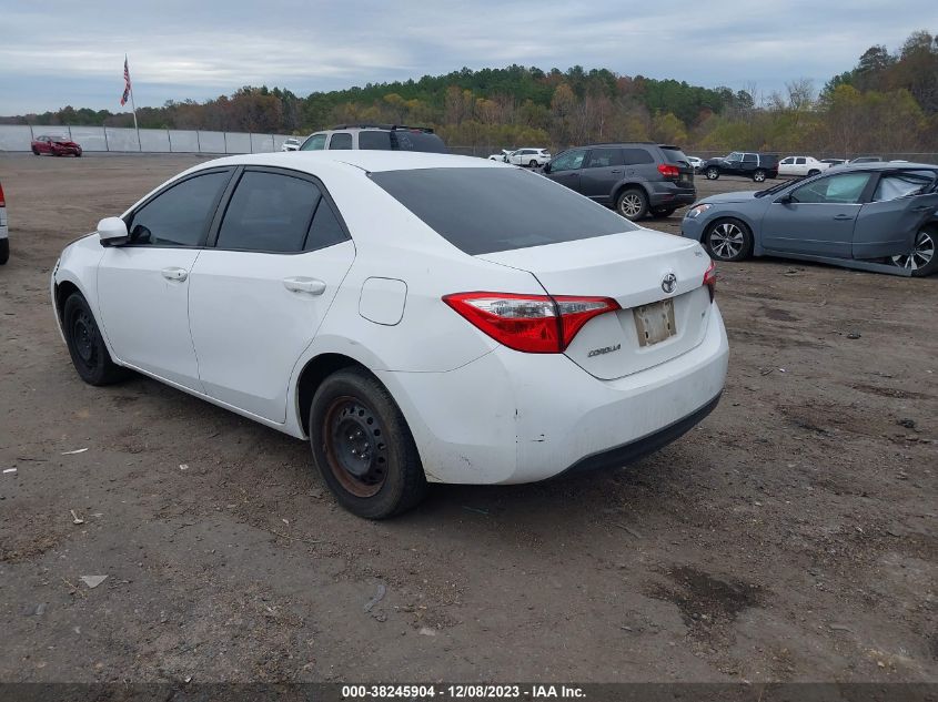 2015 TOYOTA COROLLA L/LE/LE PLS/PRM/S/S PLS - 2T1BURHE8FC393472