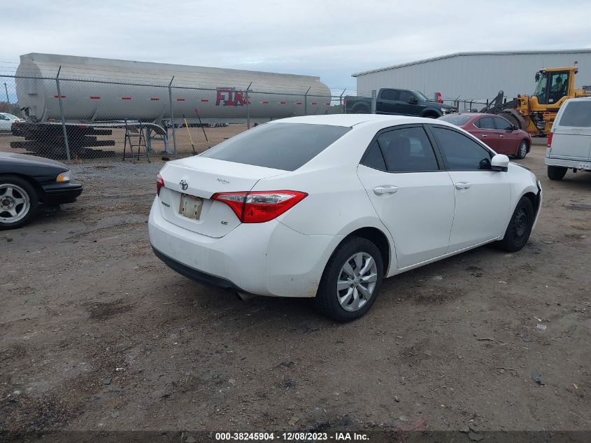 2015 TOYOTA COROLLA L/LE/LE PLS/PRM/S/S PLS - 2T1BURHE8FC393472