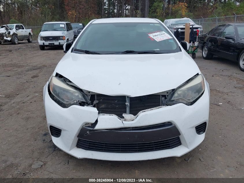 2015 TOYOTA COROLLA L/LE/LE PLS/PRM/S/S PLS - 2T1BURHE8FC393472