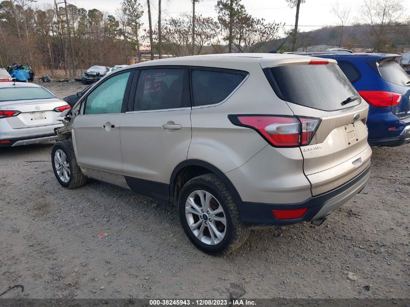 2017 FORD ESCAPE SE - 1FMCU0GD0HUE43050