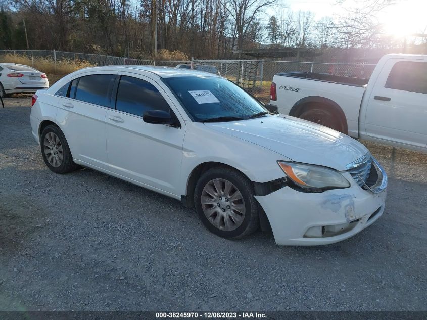 2013 CHRYSLER 200 LX - 1C3CCBAG7DN743182