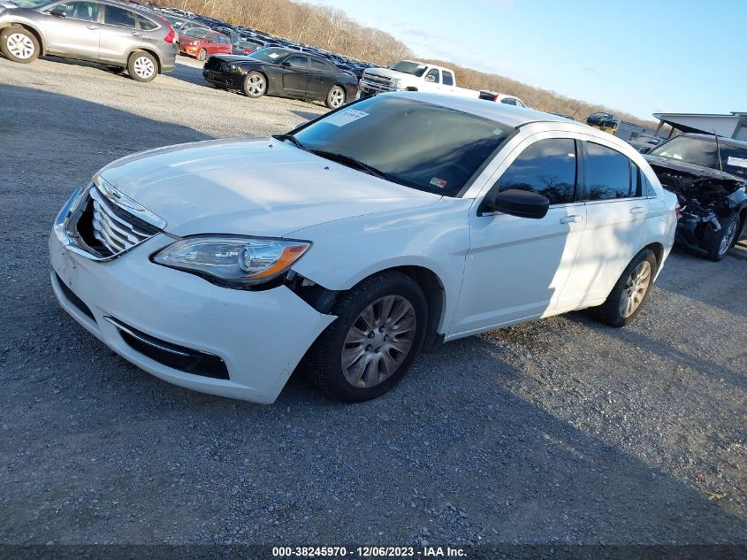 2013 CHRYSLER 200 LX - 1C3CCBAG7DN743182