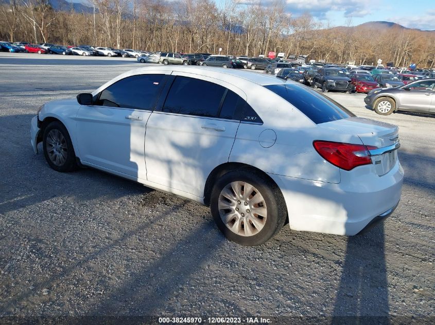 2013 CHRYSLER 200 LX - 1C3CCBAG7DN743182