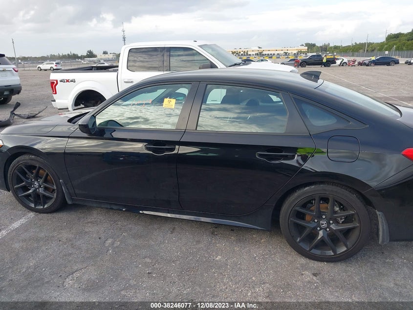 VIN 2HGFE2F51PH518166 2023 HONDA CIVIC SPORT