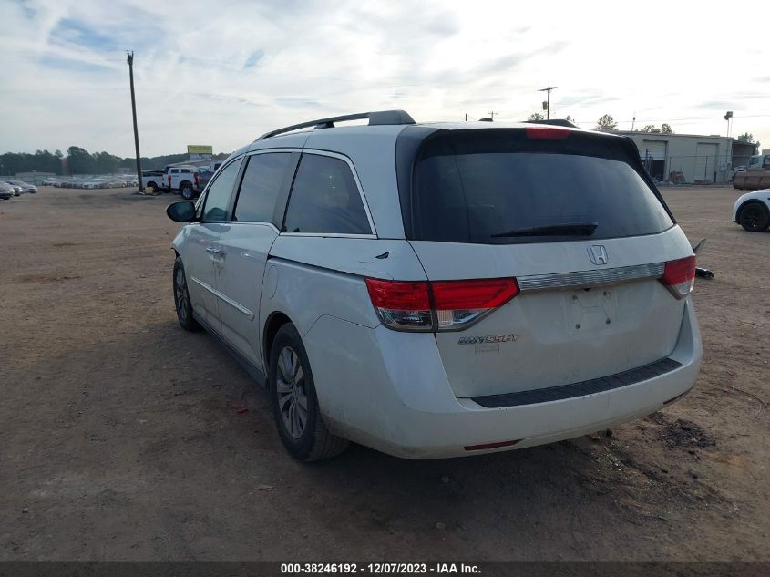 2015 HONDA ODYSSEY EXL - 5FNRL5H68FB061871
