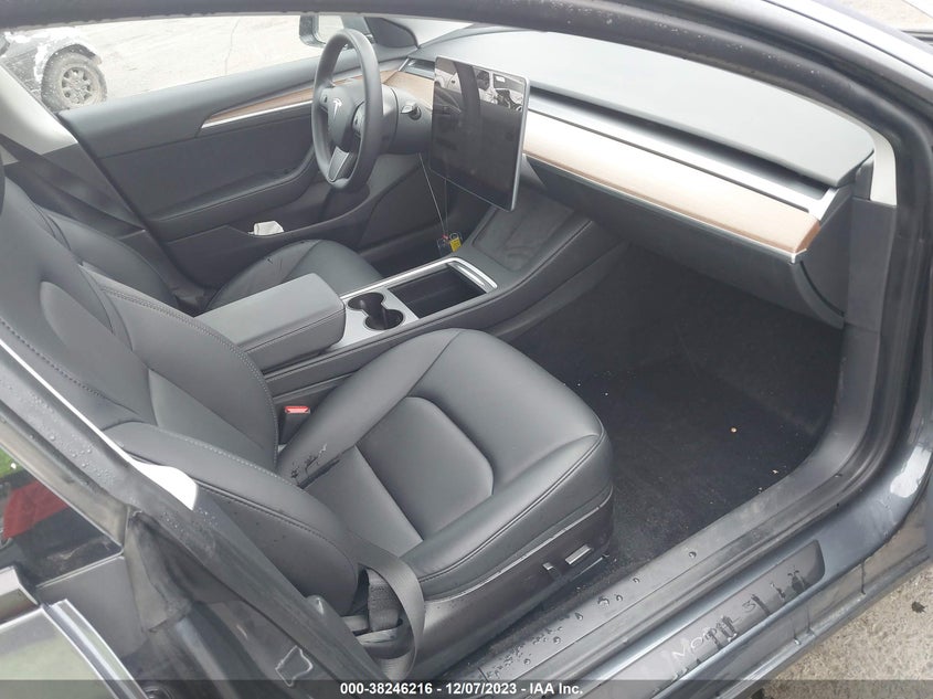 VIN 5YJ3E1EB1NF344556 2022 TESLA MODEL 3